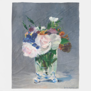 Cobertor De Velo Edouard Manet - Flores em um Vase Cristal
