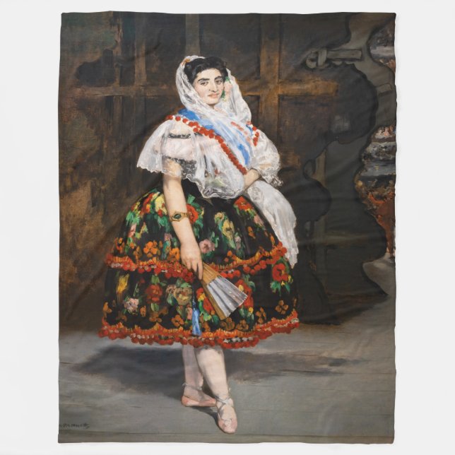 Cobertor De Velo Edouard Manet - Lola de Valence (Frente)