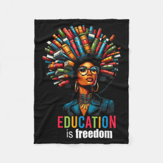 Cobertor De Velo Education Is Dom Black Teacher Books Black History