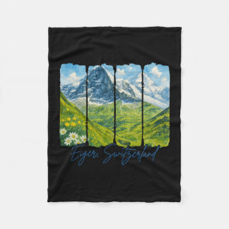 Cobertor De Velo Eiger Suíça Viagem Viagem Encontre-me No Eiger