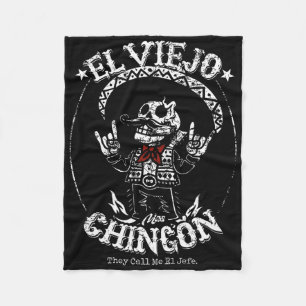 Cobertor De Velo El Viejo Mas Chingon Cinco De Mayo Mexicano