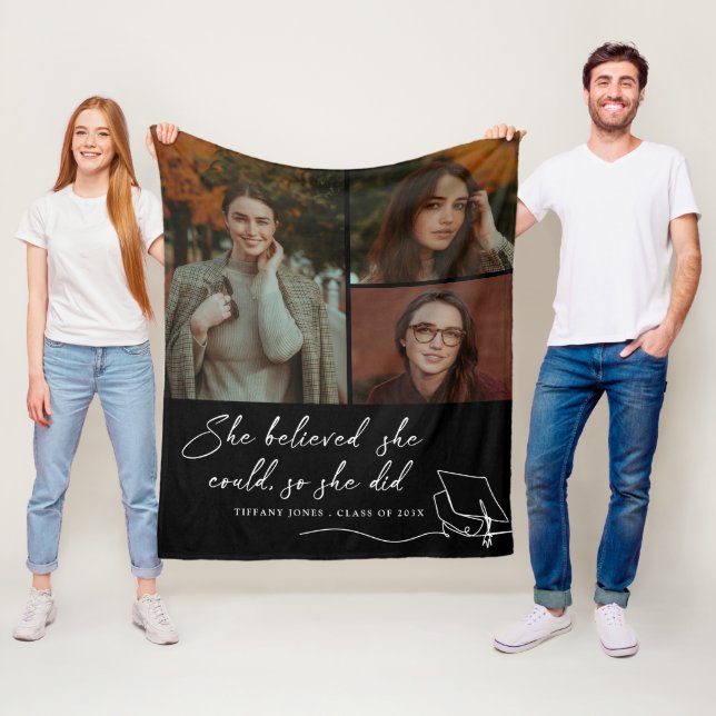 Cobertor De Velo Ela Acreditava Que Podia Graduar Foto (In Situ)