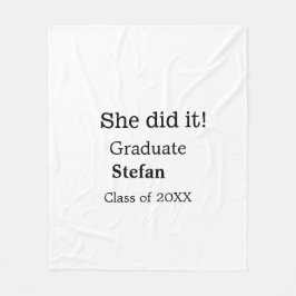 Cobertor De Velo Ela fez isso formando adicionar a classe de nome d