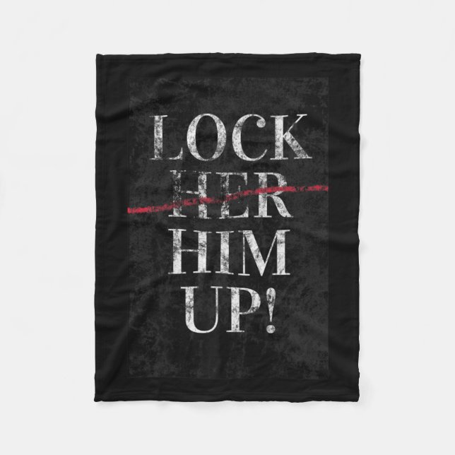 Cobertor De Velo Ele Levanta Anti Trump Engraçado Mike Flynn Pro Hi (Frente)