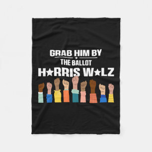 Cobertor De Velo Ele Pela Votação Kamala 2024 Funny Harris Eleição