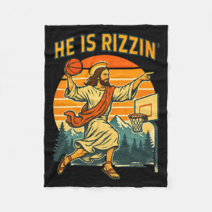 Cobertor De Velo Ele ressuscitou rizzin páscoa fé cristã jesus ba