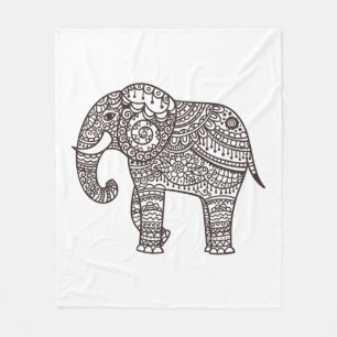 Cobertor De Velo Elefante decorativo do estilo