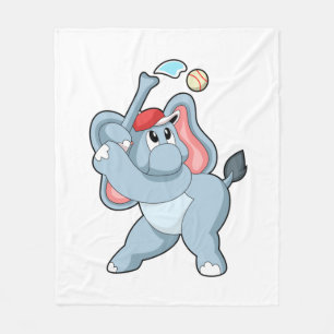 Cobertor De Velo Elefante no Baseball