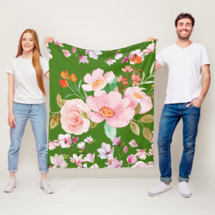 Cobertor De Velo Elegância Floral