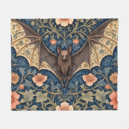 Cobertor De Velo Elegante Bat Voador William Morris Inspirou Floral