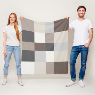 Cobertor De Velo Elegante Color Harmony Modern Na moda Design