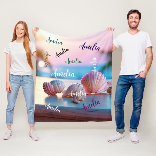 Cobertor De Velo Elegante de Verão Personalizado (In Situ)