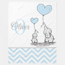 Elegante Elefante Xadrez Azul Cinza Personalizado 