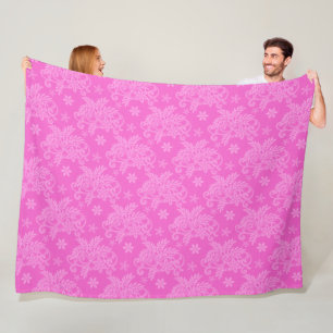 Cobertor De Velo Elegante Moderna Vintage Trendy Floral