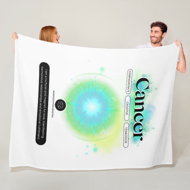 Cobertor De Velo Elemento de Água de Cota de Cancer de Sinal Zodiat (In Situ)