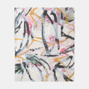 Cobertor De Velo Elemento Design de pintura acrílica