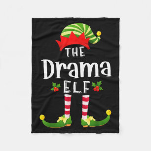 Cobertor De Velo Elfo de Natal Dramático Camisa de Dormir Combinand