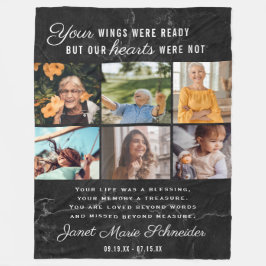 Cobertor De Velo Em memória de amor | 6 Fotografia Collage Cote Kee