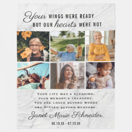 Cobertor De Velo Em memória de amor | 6 Fotografia Collage Cote Kee