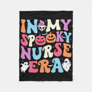 Cobertor De Velo Em Minha Enfermeira Spooky Era Halloween Enfermand