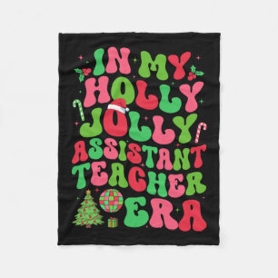 Cobertor De Velo Em Minha Holly Xmas Jolly Istant Professora Era Ch