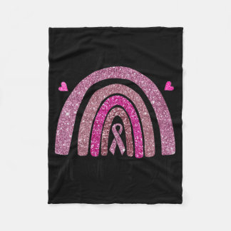 Cobertor De Velo Em outubro, Vestimos Cancer rosa-arco-íris no 