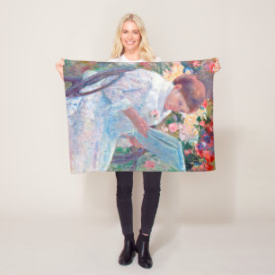 Cobertor De Velo Em um balcão, Mary Cassatt