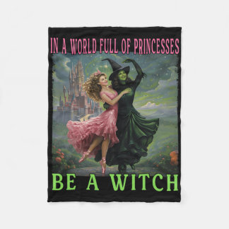 Cobertor De Velo Em Um Cheio Mundial De Princesas Seja Um Bruxo Hal