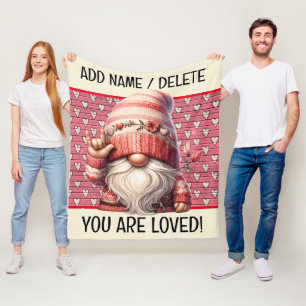 Cobertor De Velo Embalado no Amor Fleece Blanket