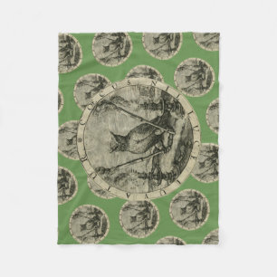 Cobertor De Velo Emblema antigo - coruja - luz da cobertura da