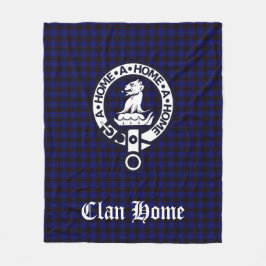 Cobertor De Velo Emblema de Cimeira e Tartan da Casa do Clã
