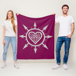Cobertor De Velo "Emblema do Amor" Camiseta