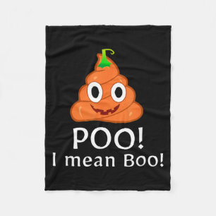 Cobertor De Velo Emoji de Cocô Quero Dizer Boo Carinha Engraçado Co