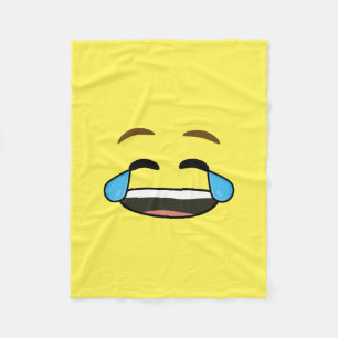 Cobertor De Velo Emoji de riso