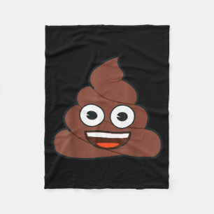 Cobertor De Velo Emoji Oficial Cocô Feliz Rosto Sorriso Amarelo 