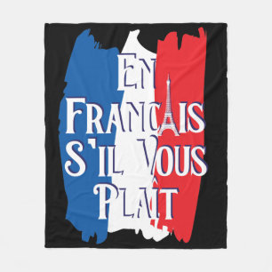 Cobertor De Velo En Francais S'il Vous Plait - Língua Francesa