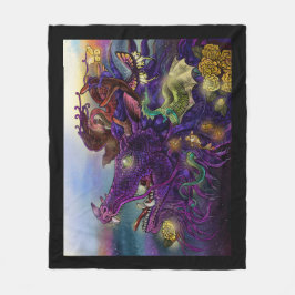 Cobertor De Velo Encantamento de Dragão