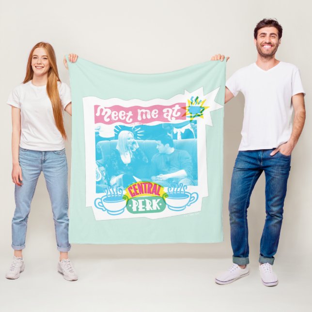 Cobertor De Velo Encontre-me no Gráfico do Néon Central Perk (In Situ)