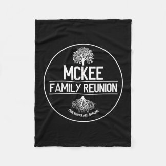 Cobertor De Velo Encontro da Família Mckee Nossas Raízes São Árvore