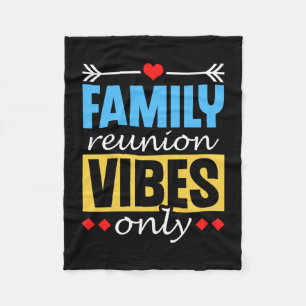 Cobertor De Velo Encontro de família vibes apenas reunião famílias