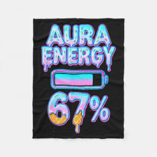Cobertor De Velo Energia Aura 67 Meme Sorvete Gotejamento 6 7 Seis 