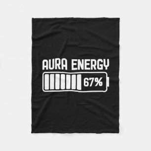 Cobertor De Velo Energia Aura Em 67 Piada Seis Sete Meme Gen Alpha 