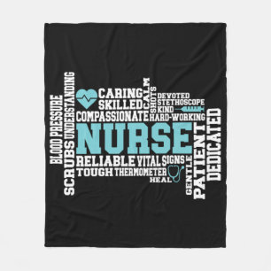 Cobertor De Velo Enfermeira-cuta RN LVN Enfermagem Escola Médica