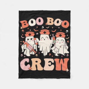 Cobertor De Velo Enfermeira de Boo Boo Enfermeira de Halloween Enfe