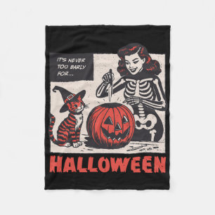 Cobertor De Velo Enfermeira de Boo Boo Enfermeira Halloween Enferme