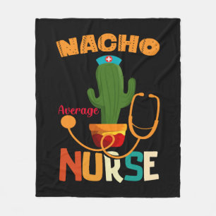 Cobertor De Velo Enfermeira Média Nacho Mexicana Fiesta Cinco De Ma