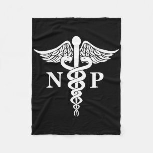 Cobertor De Velo Enfermeiro Caduceus - Símbolo Médico Pocket