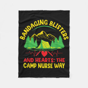 Cobertor De Velo Enfermeiro Camp Medicina Enfermagem Camping Tripul