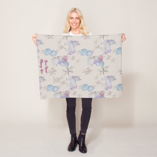 Cobertor De Velo Enfermeiro Floral impressão (In Situ)