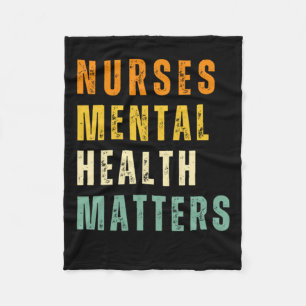 Cobertor De Velo Enfermeiros Sistema de Saúde Mental
